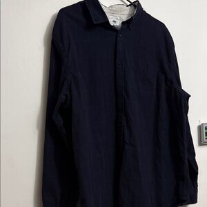 Old Navy Dark Blue Long Sleeve Shirt